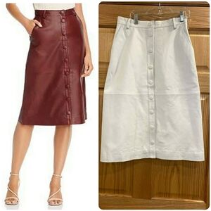 Remain Christensen Bellis Leather Skirt
